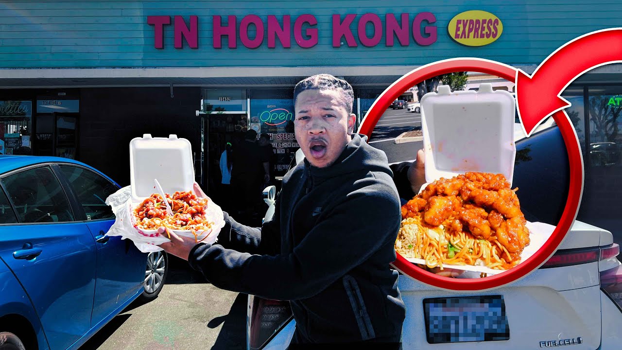EATING AT THE WORLD CHEAPEST CHINESE FOOD **IN THE HOOD**