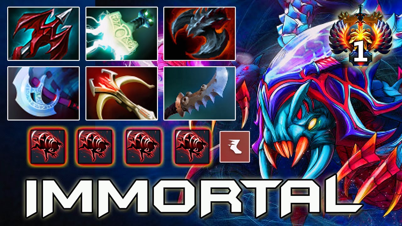 Immortal Rank 1 Weaver Gameplay &ndash; Epic Carry | Dota 2 IMMORTAL RANK!