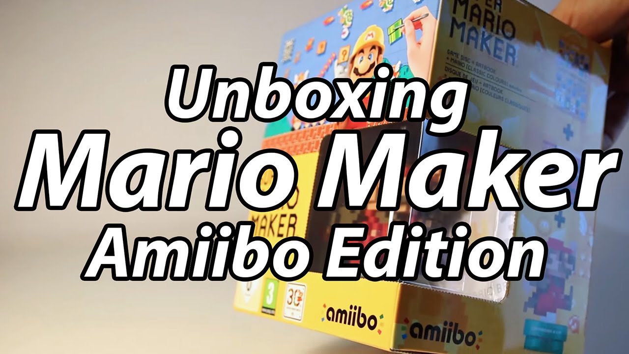 Unboxing Super Mario Maker (Amiibo Edition)