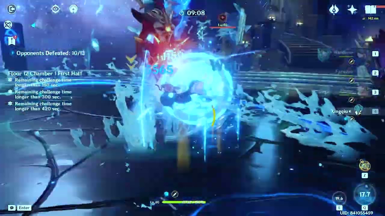 Wanderer Freeze 12-1-1 3.8 - Abyss Collection #8 | Genshin Impact