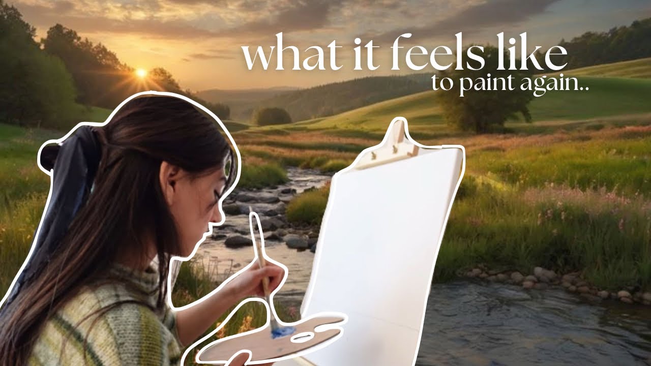 i painted today..