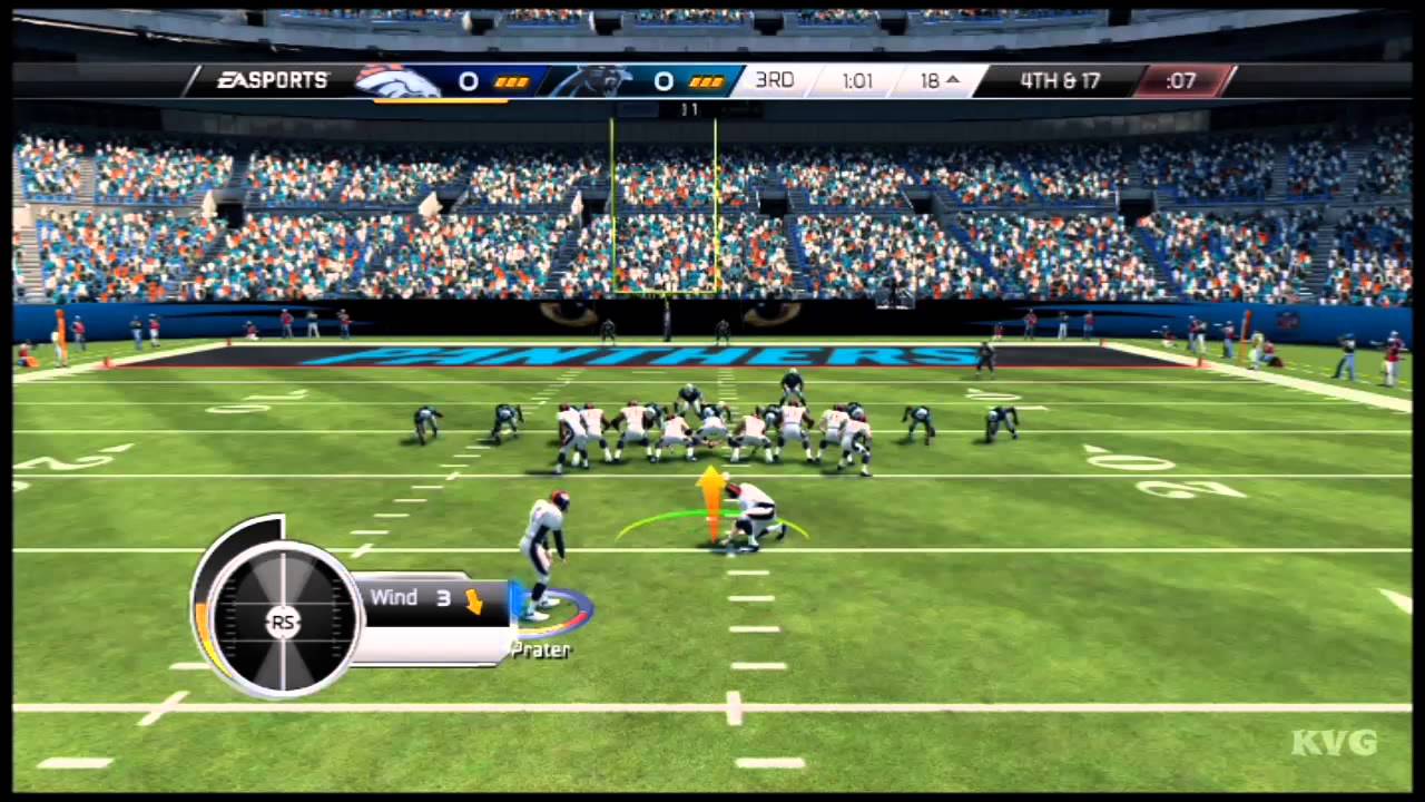 Madden NFL 25 - Carolina Panthers vs. Denver Broncos Gameplay [HD]