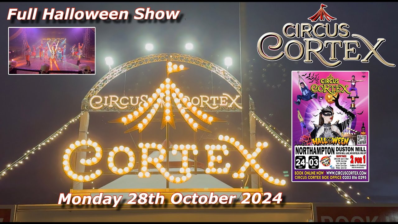 Circus Cortex Halloween Show Northampton October 2024 #itsastakesything