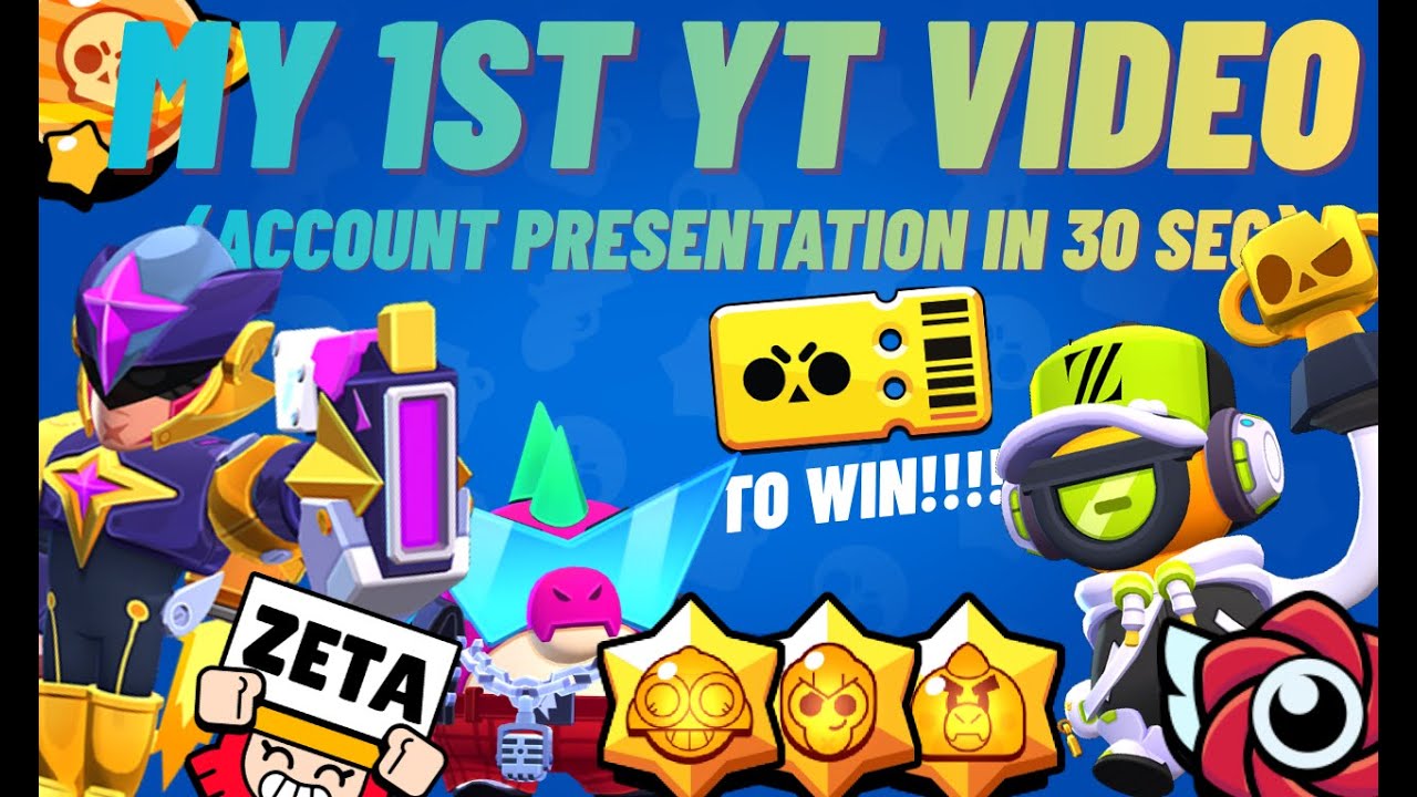 My Brawl Stars account presentation ! 
