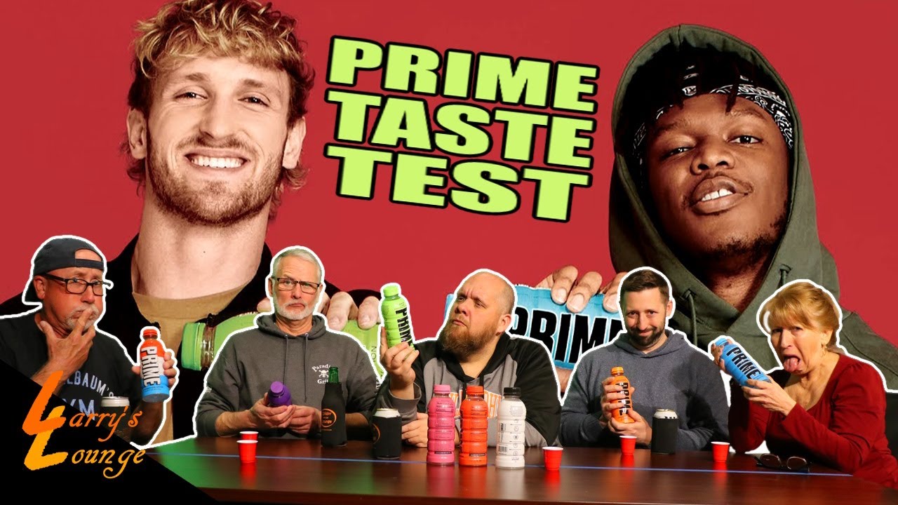 Logan Paul and KSI PRIME Taste Test!