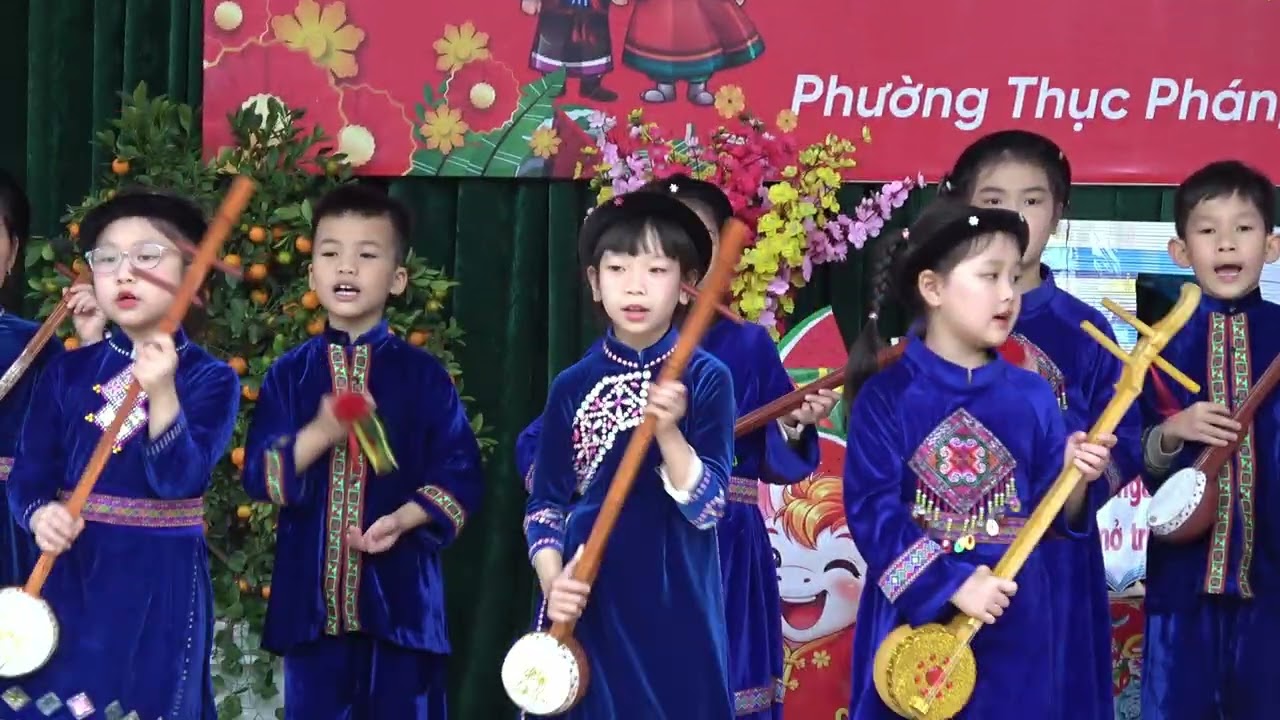 Hát Then: Mùa xuân về Biểu diễn: Khối 2 Trường Tiểu học Hợp Giang