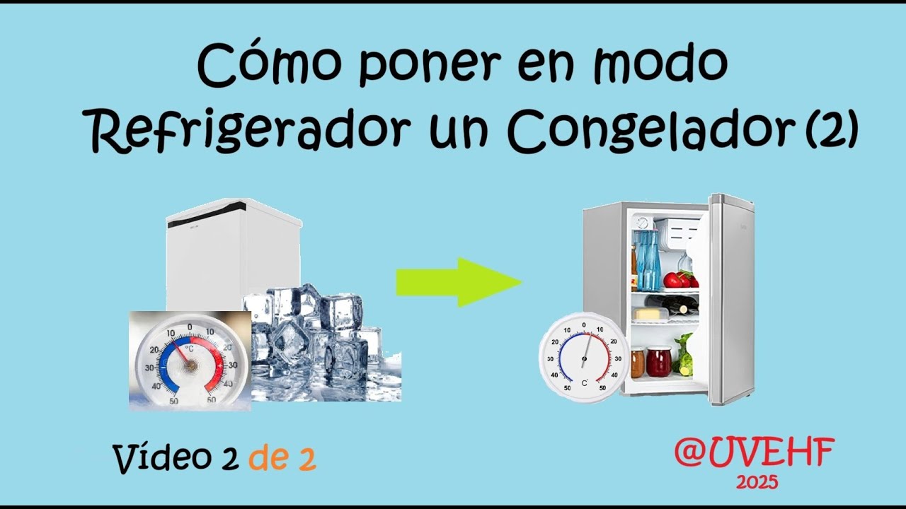 Usar un Congelador como Refrigerador...