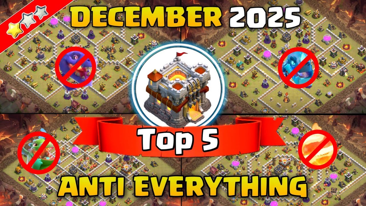 TOP 5! New Best Town Hall 11 (TH11) Base Layout + Copy Link 2025 | TH11 War Base | Clash of Clans