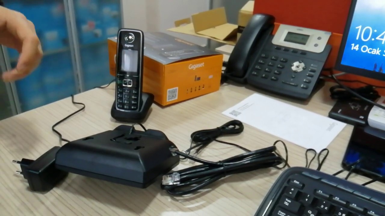 IP Dect Telefon Gigaset C530 Kutu Açılışı