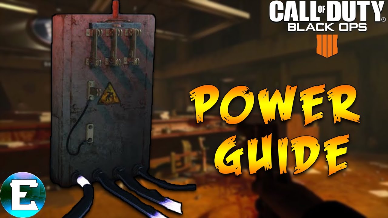 Black Ops 4: How To Turn on The POWER in CLASSIFIED (ZOMBIES Tutorial)