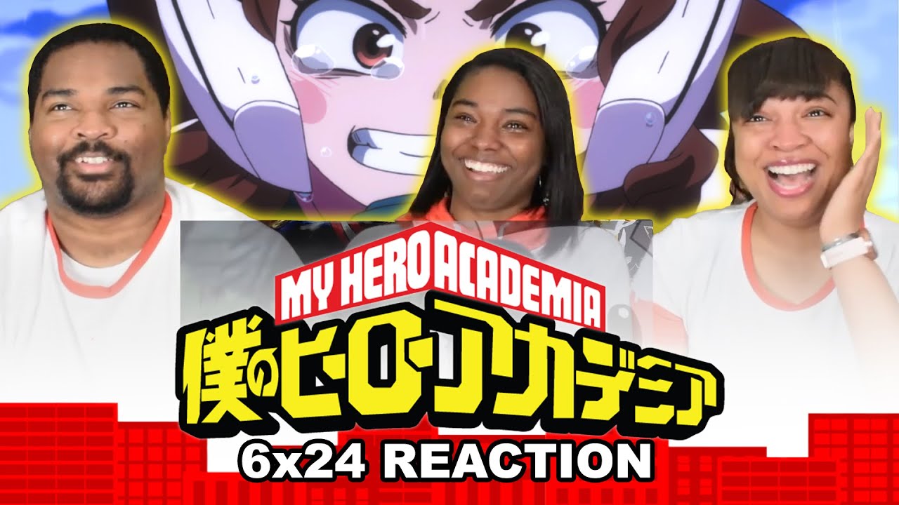My Hero Academia 6x24 A Young Woman's Declaration - GROUP REACTION!!!