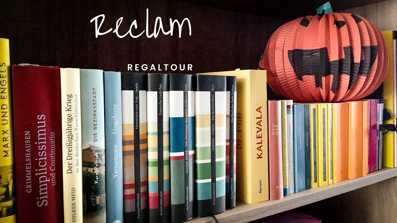 Regaltour // Meine Reclam-Sammlung
