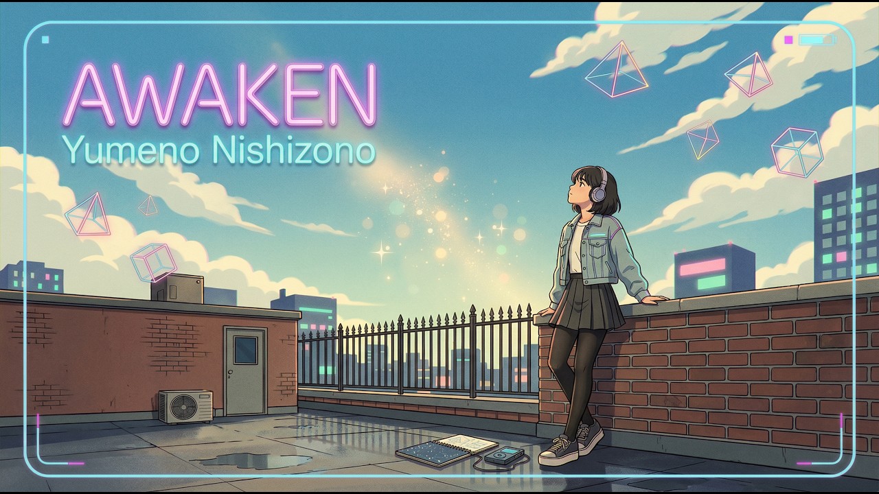 AWAKEN &mdash; Yumeno Nishizono（西園夢乃） | Lyric Video
