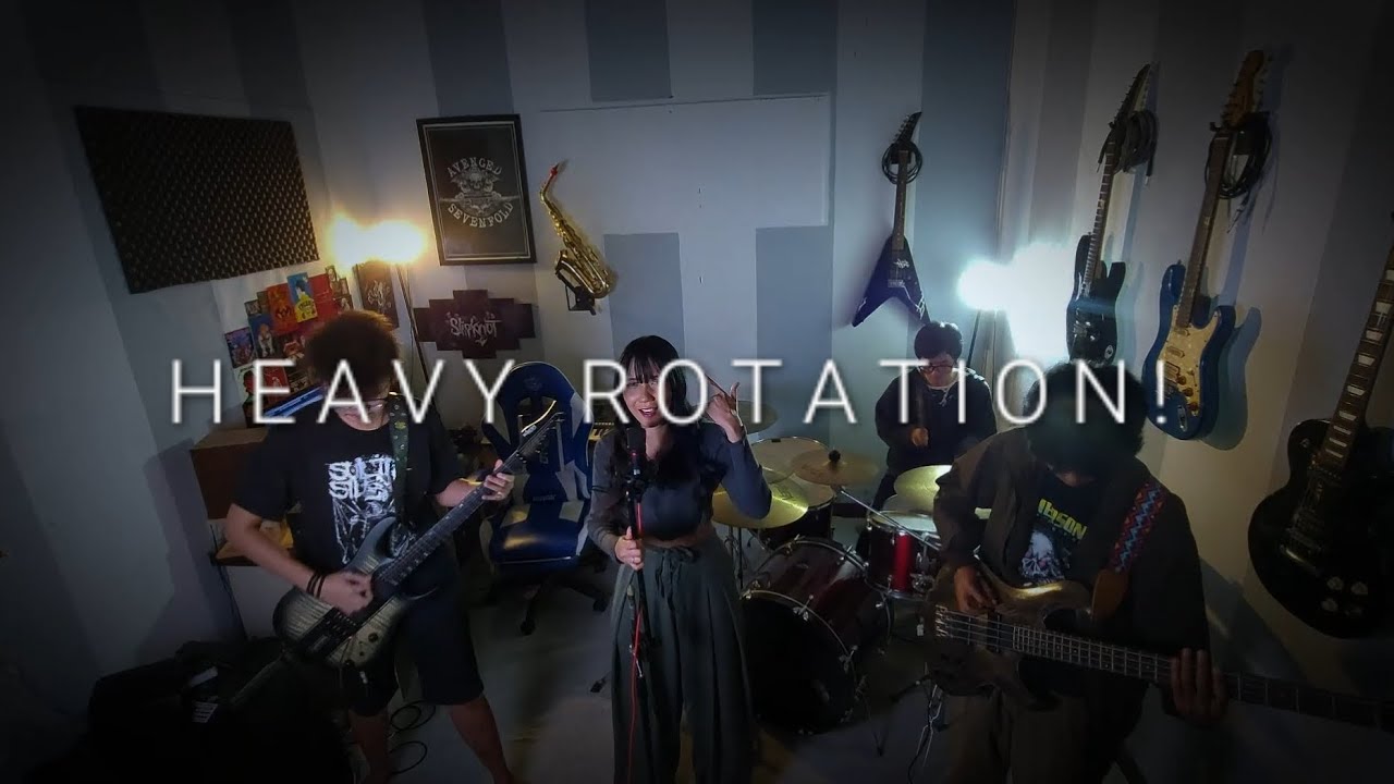 Heavy Rotation - JKT48 (Band Cover) Rock Version!