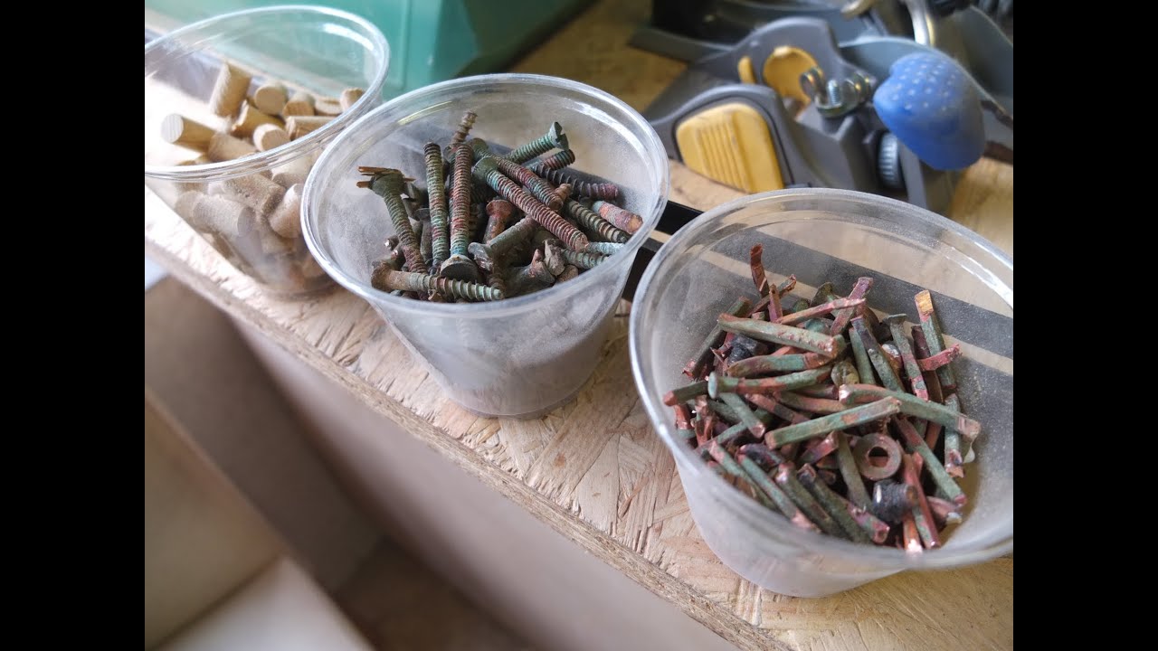 [2] Removing 1000 copper rivets from a wooden boat