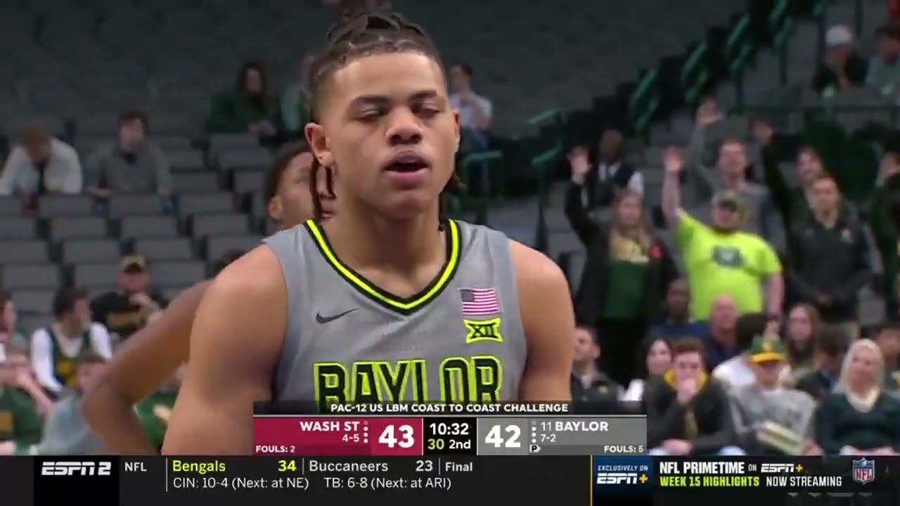 Keyonte George vs WSU 19 PTS      12.18.22