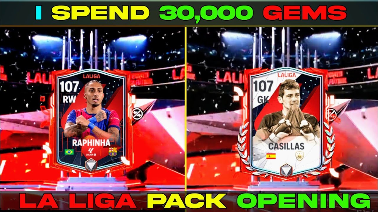 Fc Mobile 30,000 Gems Pack Opening 🔥 Fc Mobile La Liga / Carnival / Toty Pack Opening  |