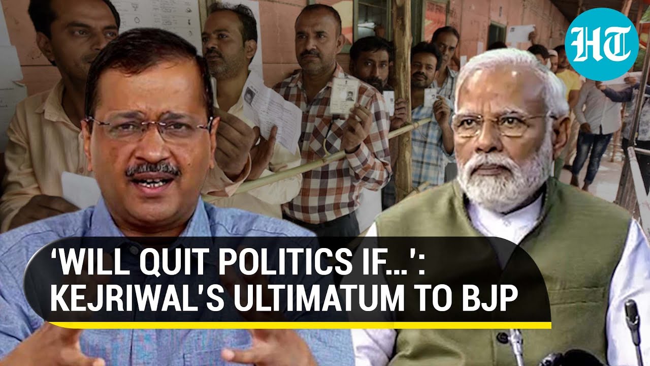 Kejriwal dares BJP to conduct MCD polls on time in Delhi; Says, &lsquo;Will leave politics if BJP wins it&rsquo;