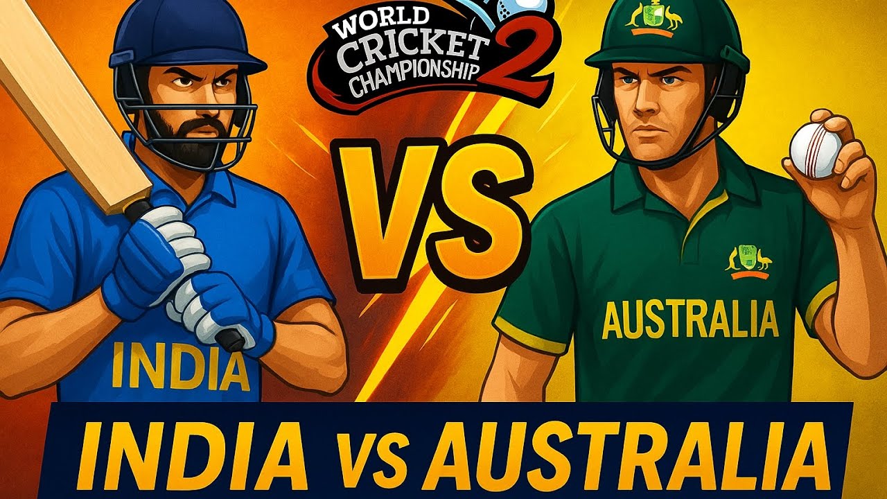 India vs Australia | WCC2 Tamil Commentary Gameplay | World Cricket Championship 2 Mobile Match