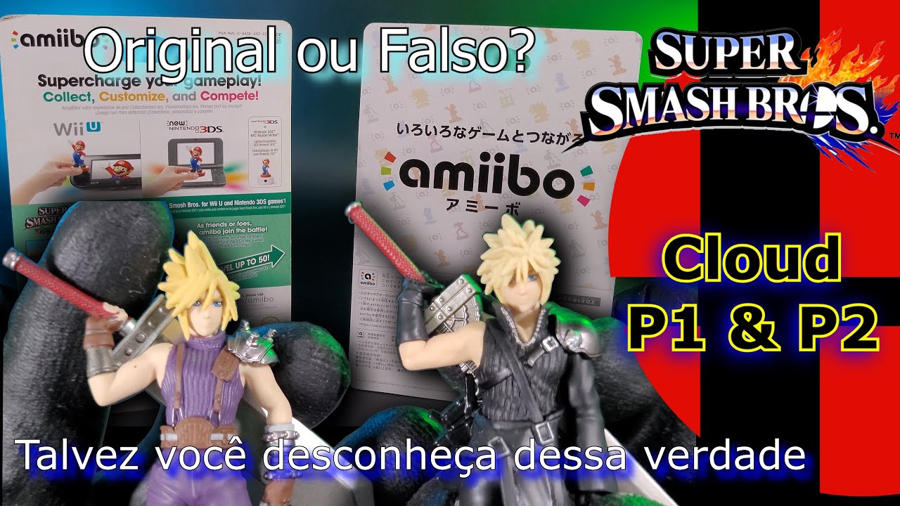 Você SABIA disso e sabe se é ORIGINAL? [Amiibo - Cloud P1 & P2]