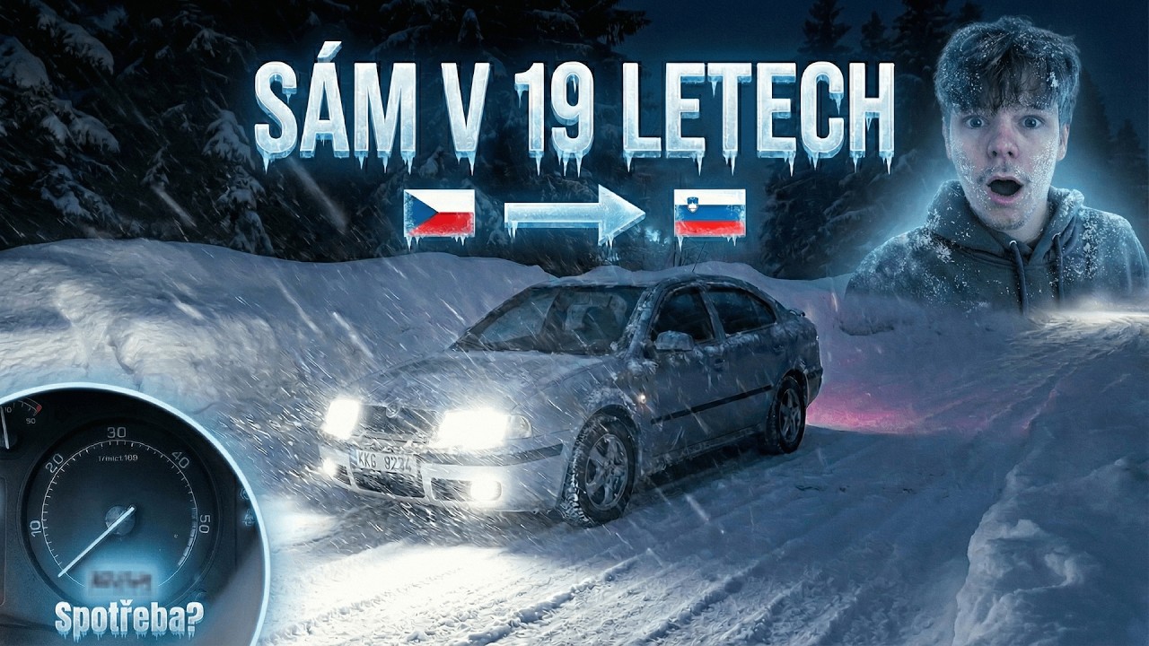 S 25 let starou OVCÍ přes ALPY v zimě (Blbý nápad)❄️