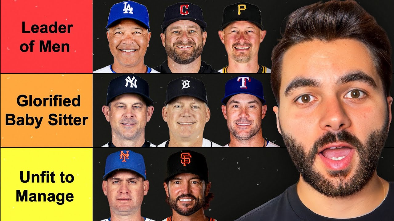 Ranking MLB Mangers on a Tier List