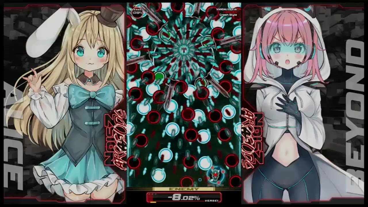 NOISZ ARC⌖CODA  VANDALIZED AI(HARD)  RANK A CLEAR