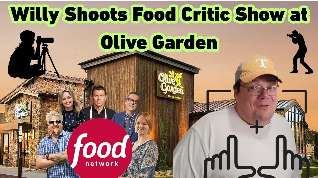 That One Time Willy Filmed a Food Network Television Pilot… and Blew It | Olive Garden Food Critic