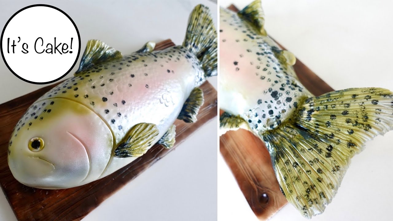 How to Make a $300 Fish Cake at Home | How to Price Carved Cakes | ChocoPan Modelling Chocolate