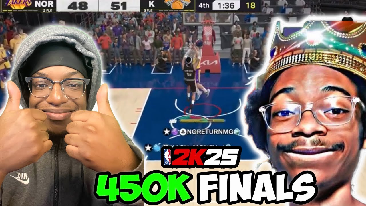 I PLAYED CARLO221 FOR 450K VC IN NBA 2K25 MYTEAM AND THIS HAPPENED...