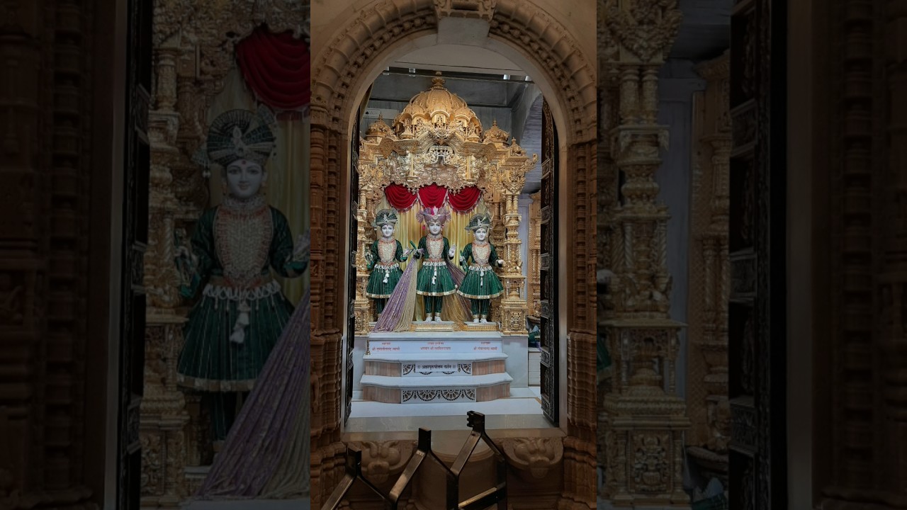 Ahmedabad Swaminarayan Mandir Darshan #baps #viral #video #shorts #shortvideo #viralvideo #MSM