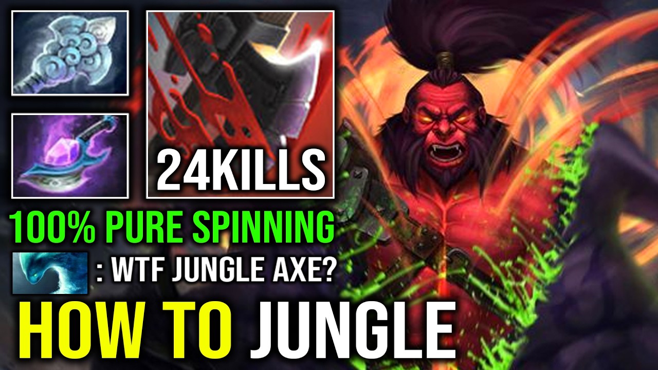 How to Jungle Axe Failed Lane Is Not a Problem with 100% Unlimited Spinning Arcane Blink Wind Waker
