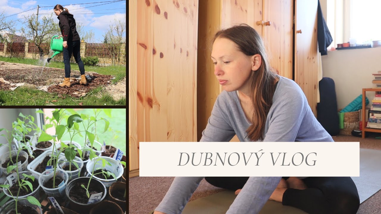 Duben na venkově, praní svetrů, sadba, péče o sebe, vlog 10