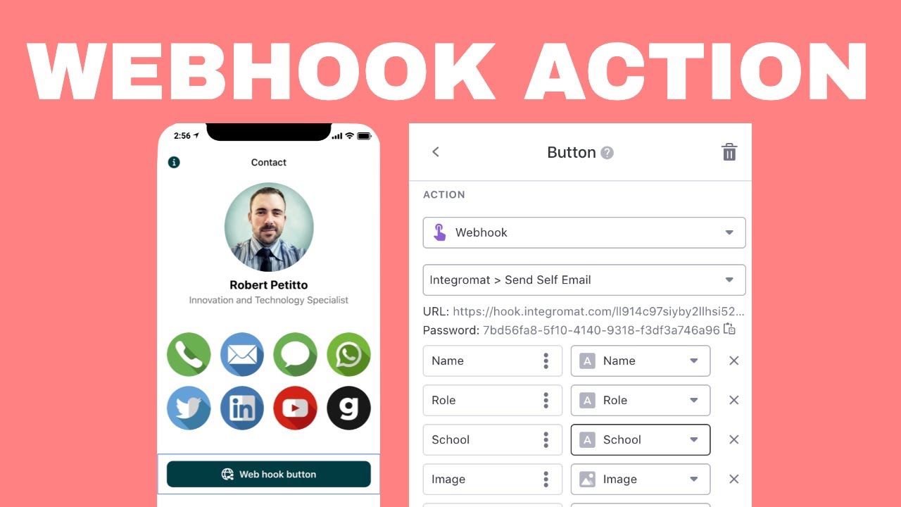 Новая функция Glide WEBHOOK позволяет отправлять данные куда угодно.