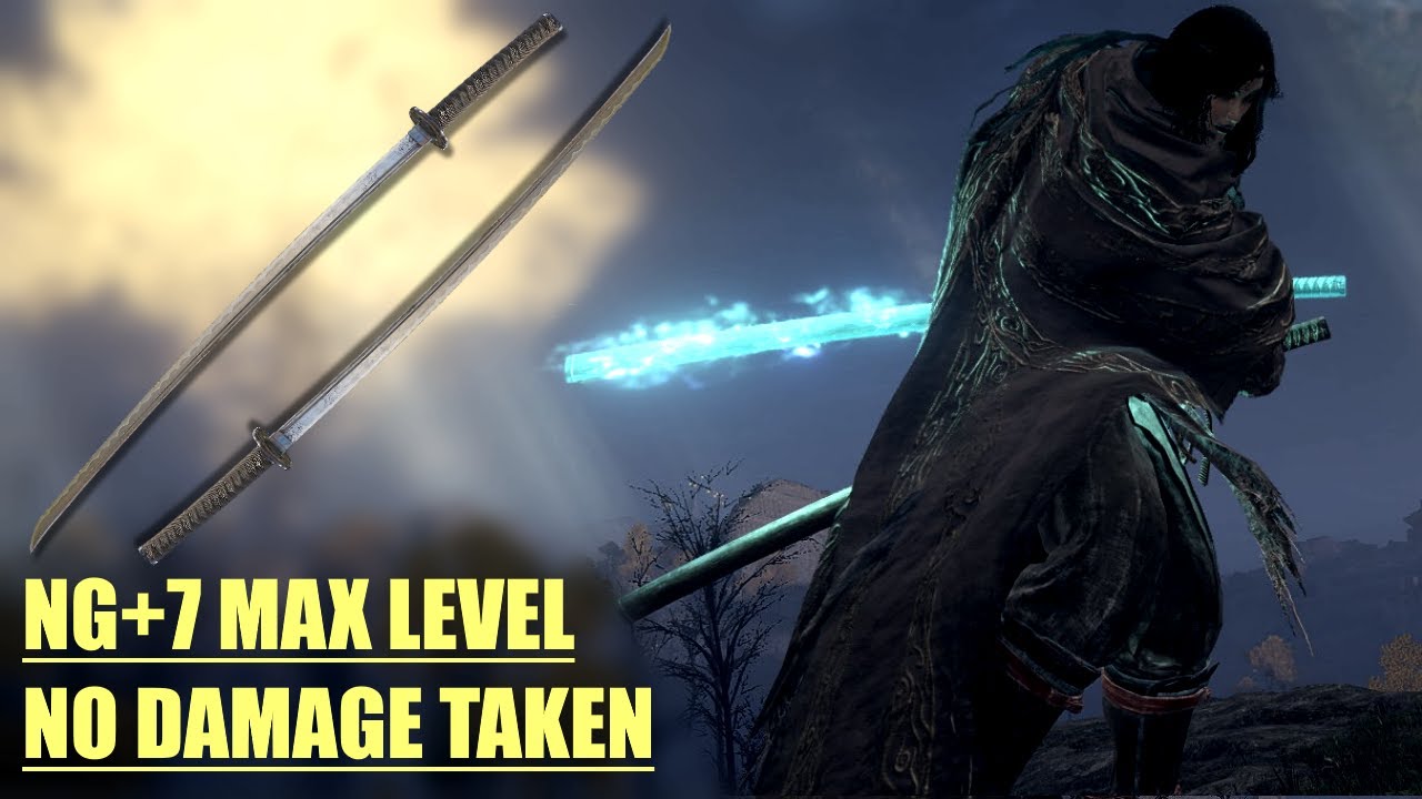 Elden Ring - Dual Uchigatanas vs Main Bosses (NG+7) - No Damage