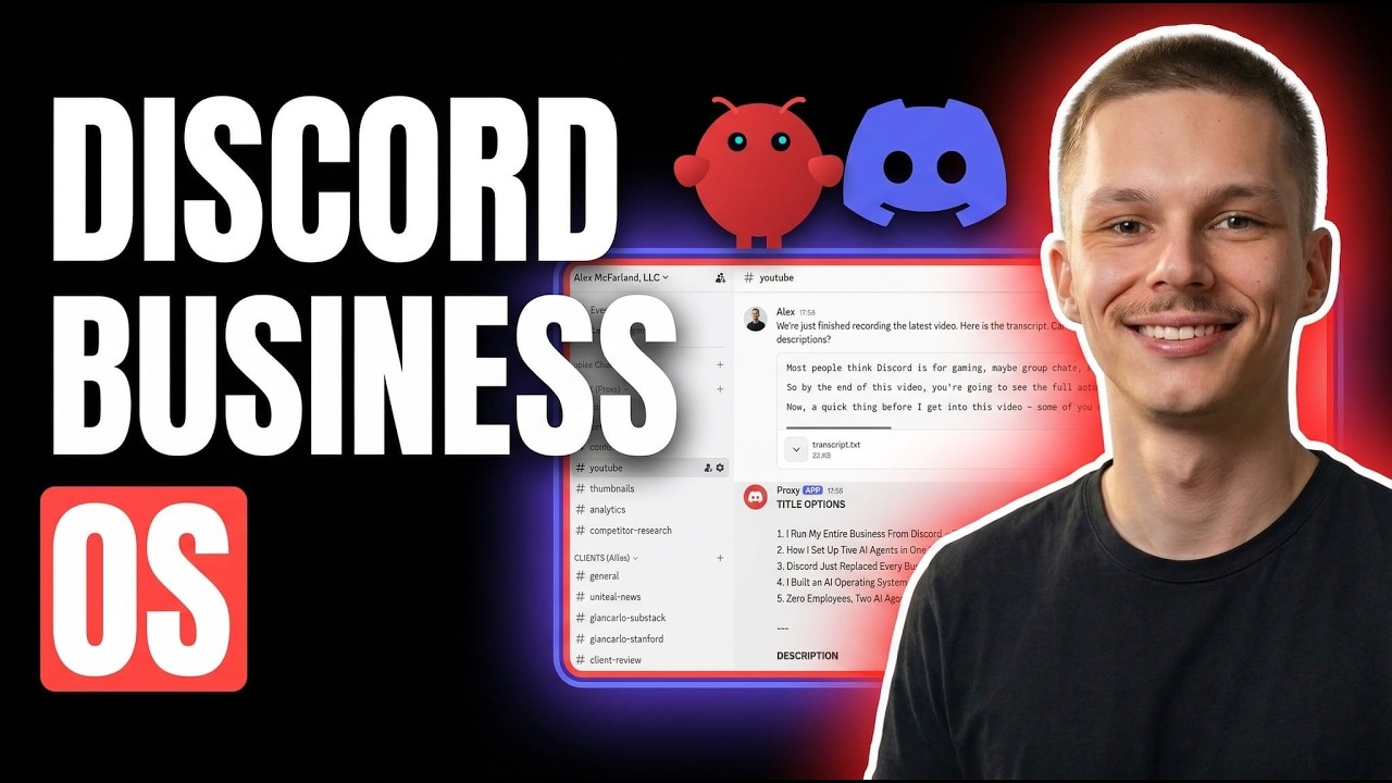 I run my ENTIRE business with OpenClaw and Discord