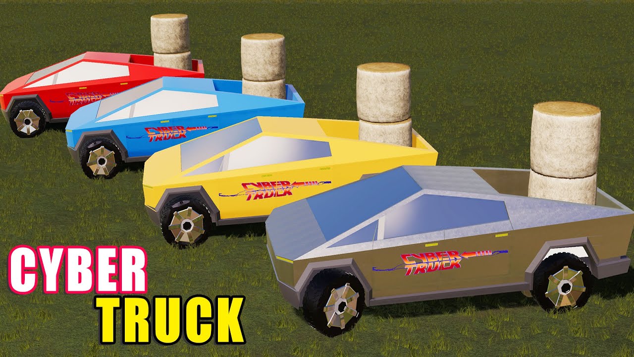 LORD OF TRUCKS! NEW TESLA CYBERTRUCK TEST! Farming Simulator 19