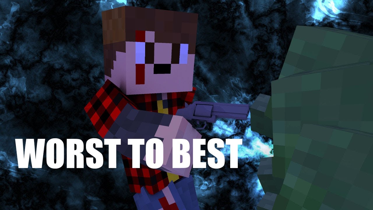RANKING ALL HYPIXEL ZOMBIES WEAPONS in DEAD END from WORST to BEST