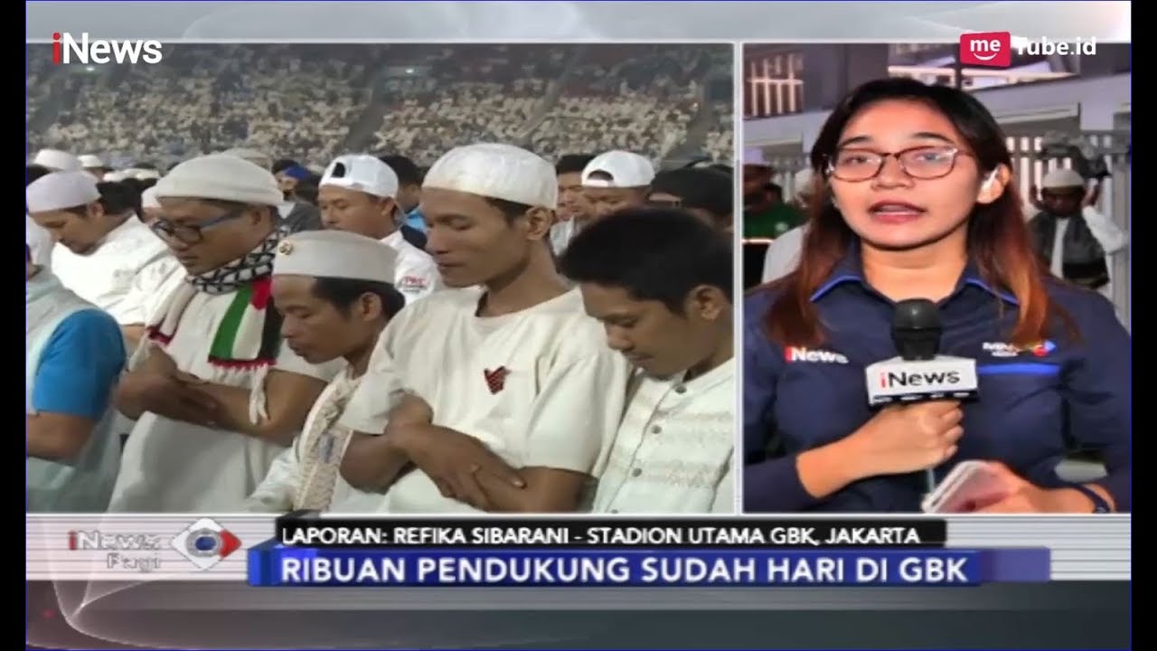 Kampanye Akbar Prabowo-Sandi Dimulai dengan Salat Subuh & Zikir Berjamaah - iNews Pagi 07/04