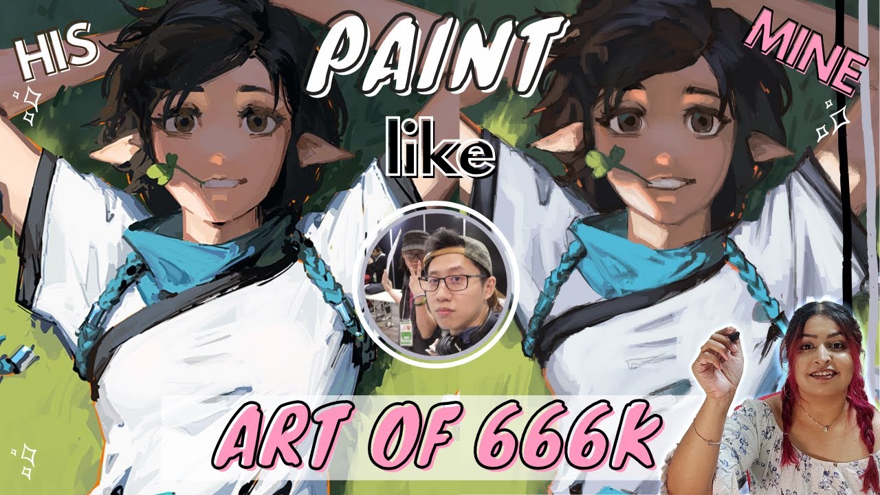 УРОКИ ИСКУССТВА КАН ЛЮ | Исследование стиля Artof666K @kanliu5667