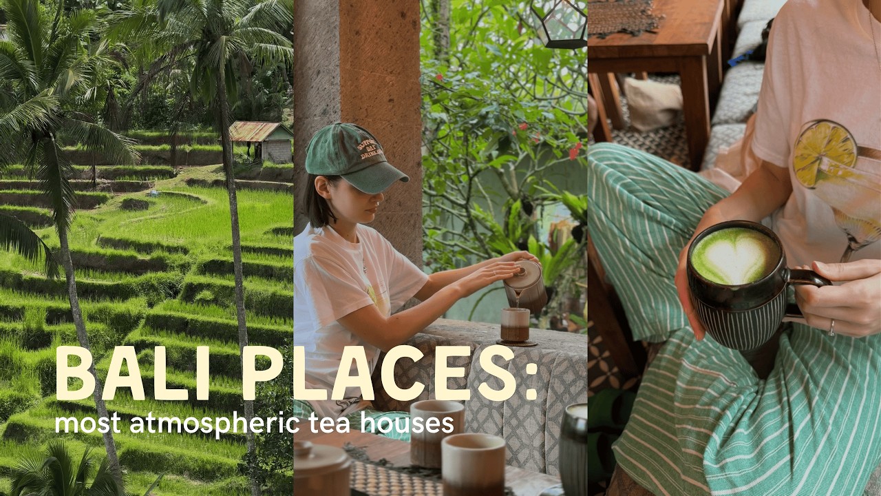 3 Most Aesthetic TEA SPOTS in Bali (Ubud & Jungle Hideaways)