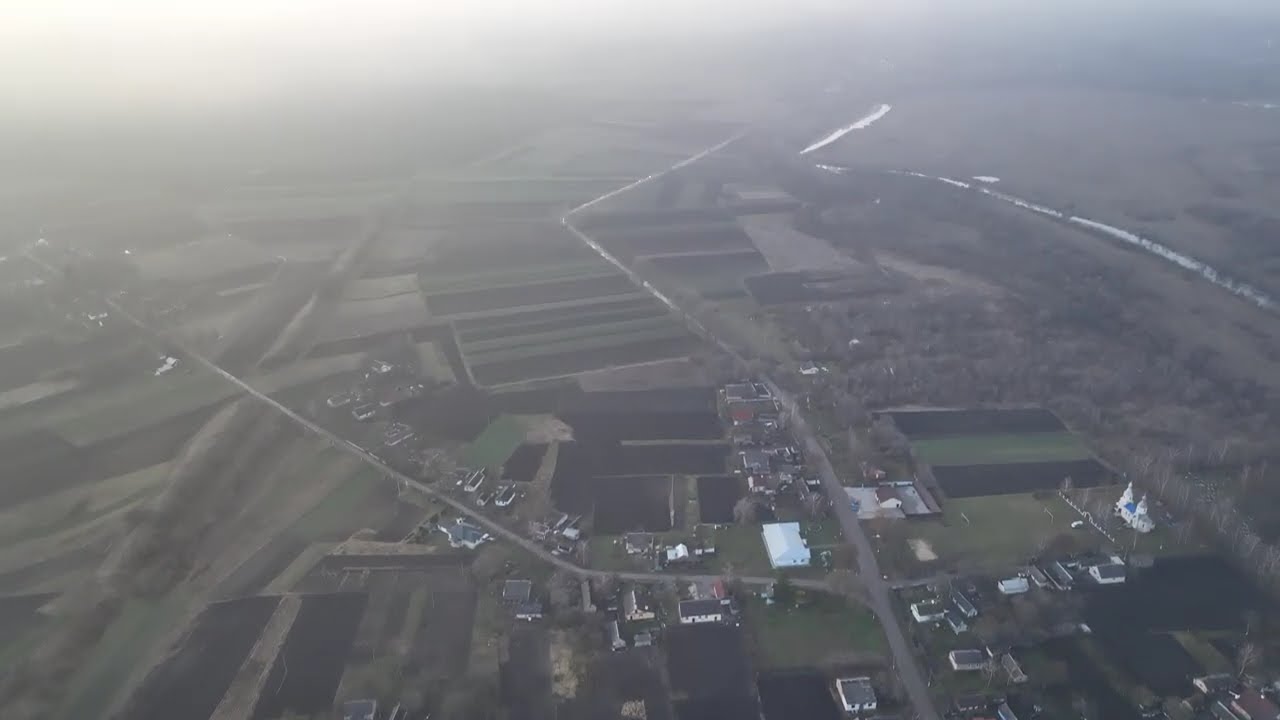 River - Winter Flight making