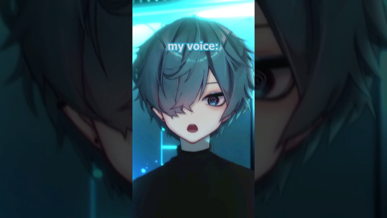 alien boy sings you a lullaby 👾💙 #vtuber #shorts