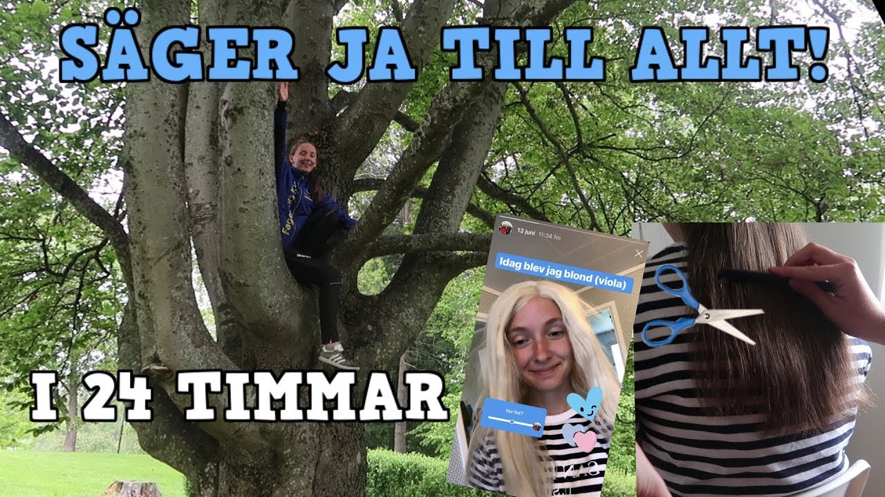 SÄGER JA TILL LINNEA I 24H!