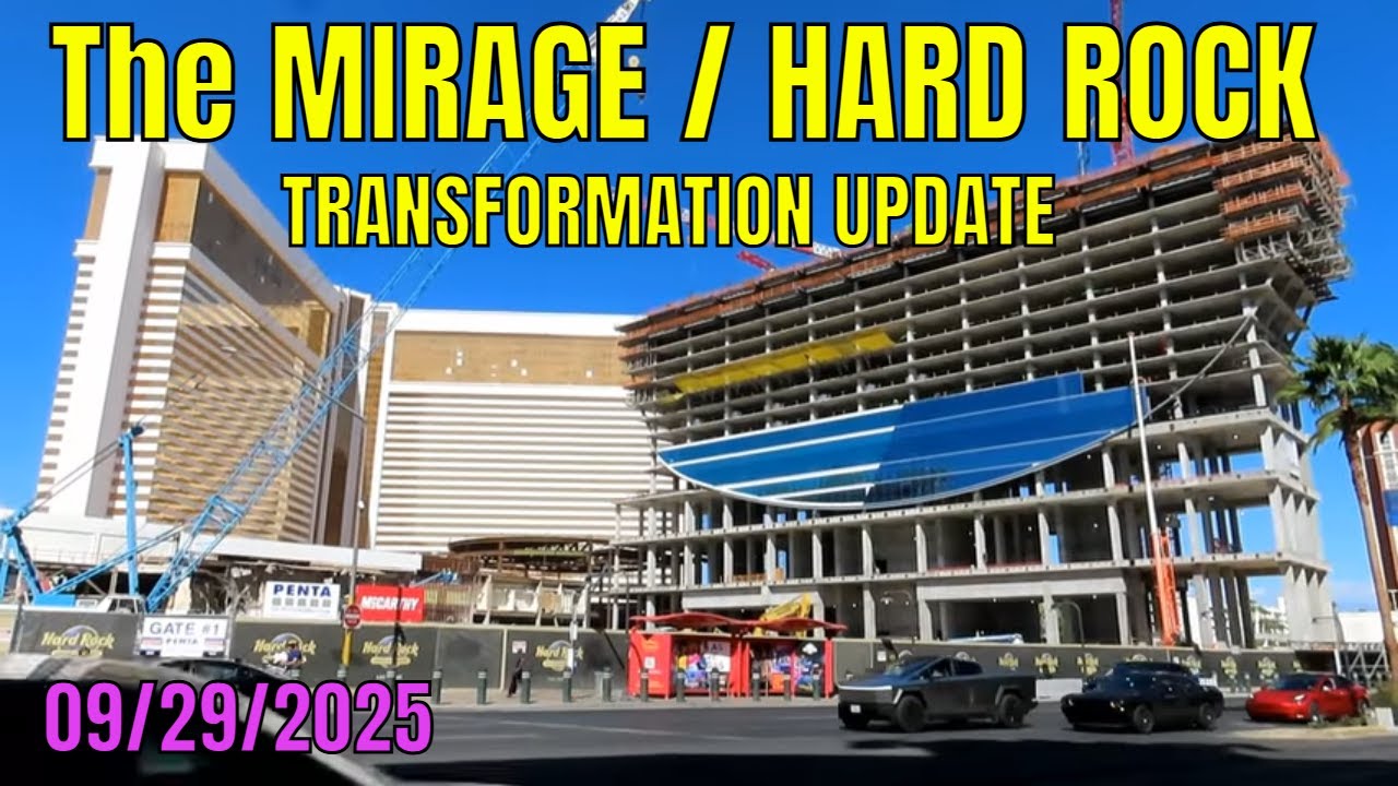 Обновление информации о трансформации Mirage в Hard Rock Hotel от 29 сентября 2025 г.
