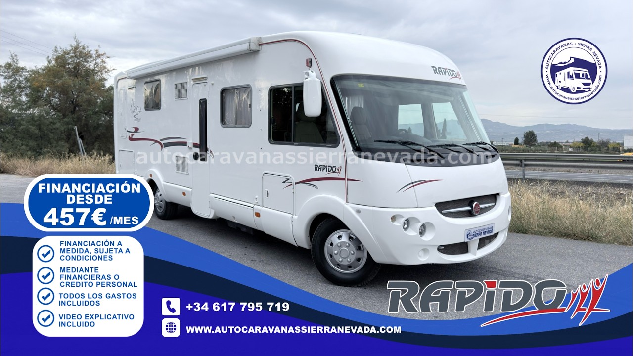 E25/82 AUTOCARAVANA INTEGRAL RAPIDO 9009DFH