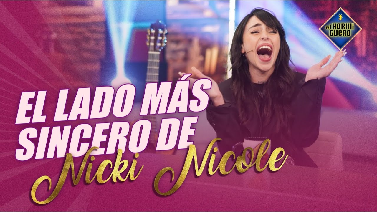 NICKI NICOLE SE SINCERA - Las hormigas consiguen las sinceras respuestas de Nicki - El Hormiguero