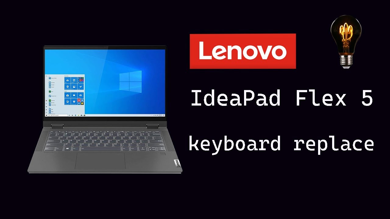 lenovo ideapad flex 5 keyboard replacement