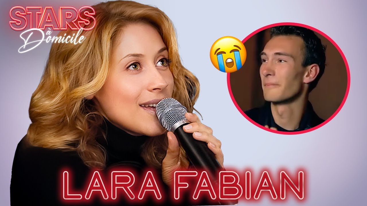 Fan absolu, Raphaël voit Lara Fabian surgir à son expo photo #ARCHIVES | Stars à Domicile
