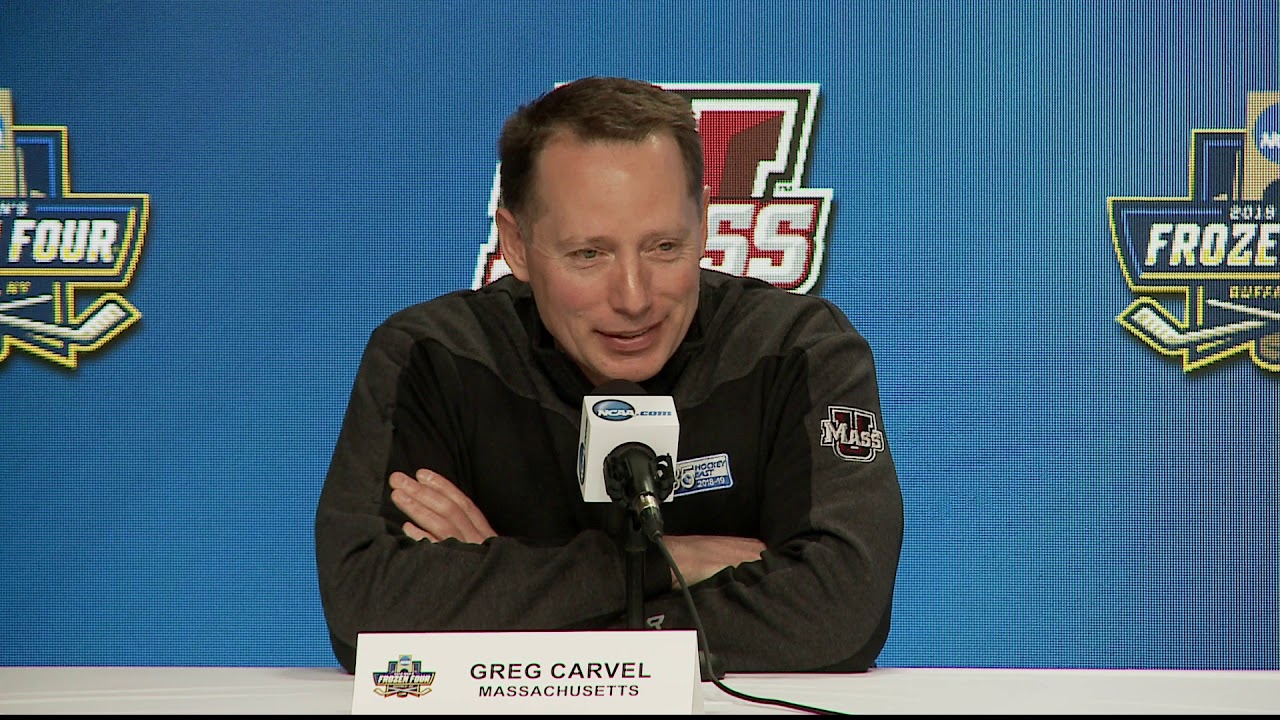 UMass Hockey Pre-NCAA Championship Game Press Conference